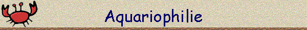 Aquariophilie